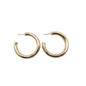 Chunky Gold Hoops